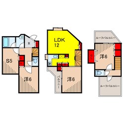 お花茶屋戸建の物件間取画像